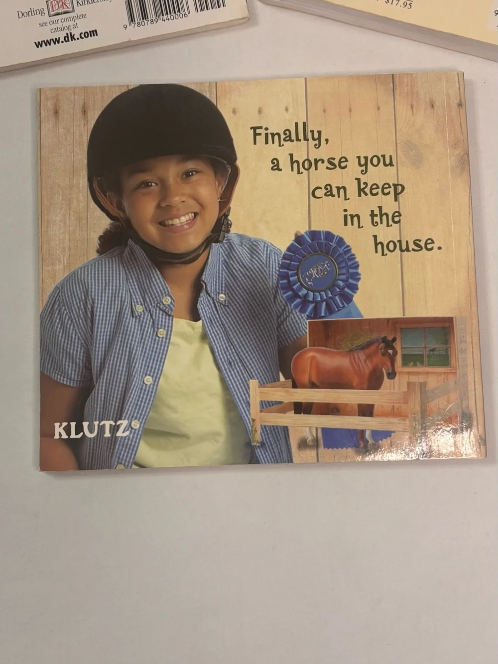 Horse Books for Kids ( Set of 3 ) Assorted Horse/Rider Content.